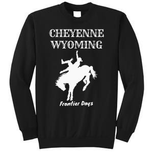 Frontier Days Western Rodeo Cheyenne Wyoming Bronc Sweatshirt