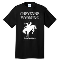 Frontier Days Western Rodeo Cheyenne Wyoming Bronc Tall T-Shirt