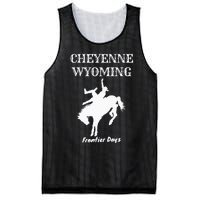 Frontier Days Western Rodeo Cheyenne Wyoming Bronc Mesh Reversible Basketball Jersey Tank