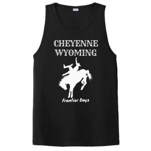 Frontier Days Western Rodeo Cheyenne Wyoming Bronc PosiCharge Competitor Tank