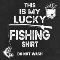 Fishing Don't Wash Funny Fishing 7 Panel Mesh Trucker Snapback Hat