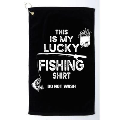 Fishing Don't Wash Funny Fishing Golf Towel