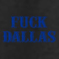 Fuck Dallas Western Style 7 Panel Mesh Trucker Snapback Hat
