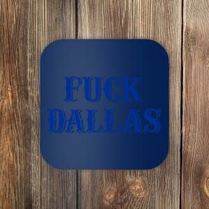 Fuck Dallas Western Style Coaster