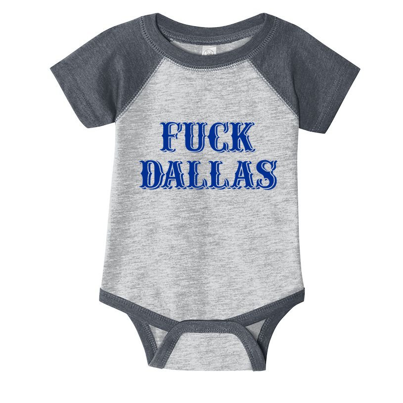 Fuck Dallas Western Style Infant Baby Jersey Bodysuit