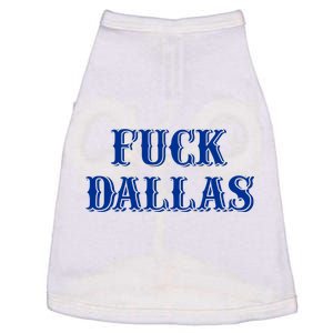 Fuck Dallas Western Style Doggie Tank