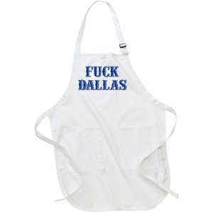 Fuck Dallas Western Style Full-Length Apron With Pockets