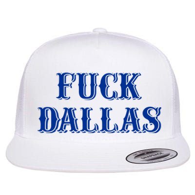 Fuck Dallas Western Style Flat Bill Trucker Hat