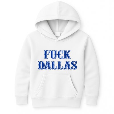Fuck Dallas Western Style Kids Hoodie