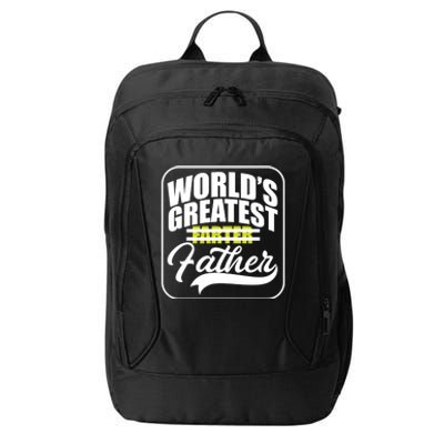 Funny Dad Worlds Greatest Farter Father Gift City Backpack