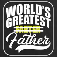 Funny Dad Worlds Greatest Farter Father Gift Adult Drive Performance Visor