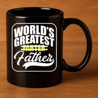 Funny Dad Worlds Greatest Farter Father Gift 11oz C Handle Ceramic Mug