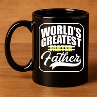 Funny Dad Worlds Greatest Farter Father Gift 11oz C Handle Ceramic Mug