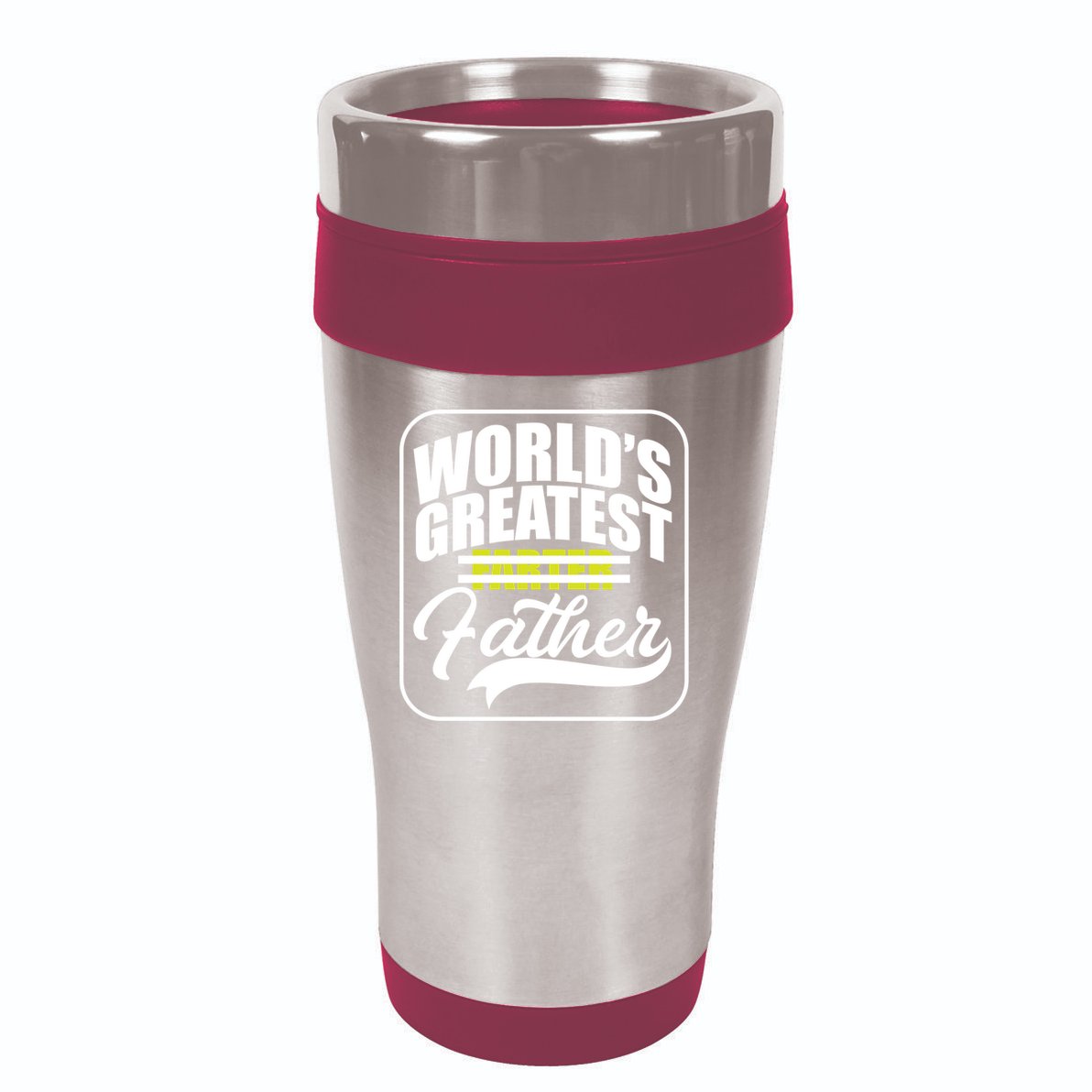 Funny Dad Worlds Greatest Farter Father Gift 16oz Travel Tumbler