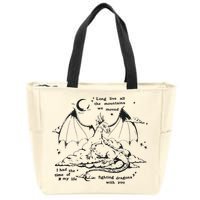 Fighting Dragons With You Speak Now TV Zip Tote Bag