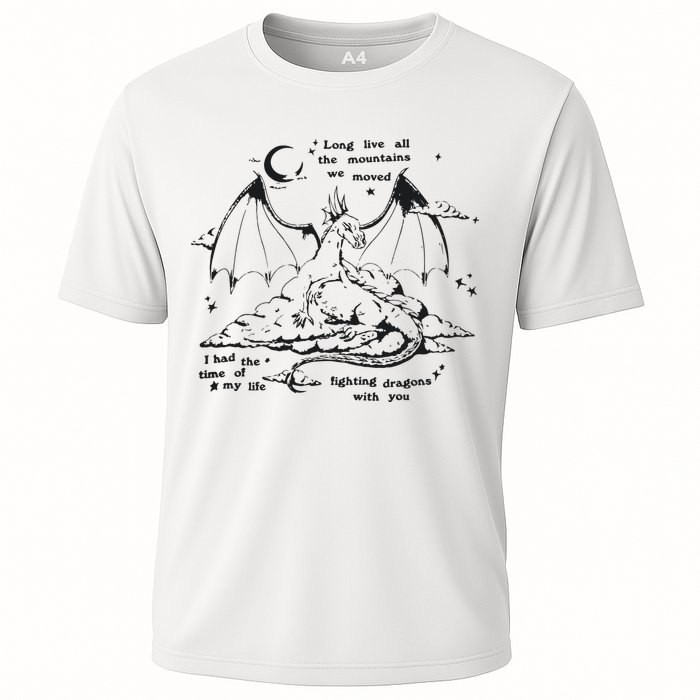 Fighting Dragons With You Speak Now TV Cooling Performance Crew T-Shirt