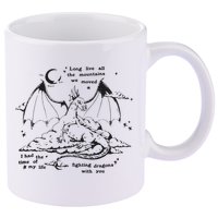 Fighting Dragons With You Speak Now TV 11oz C Handle Ceramic Mug