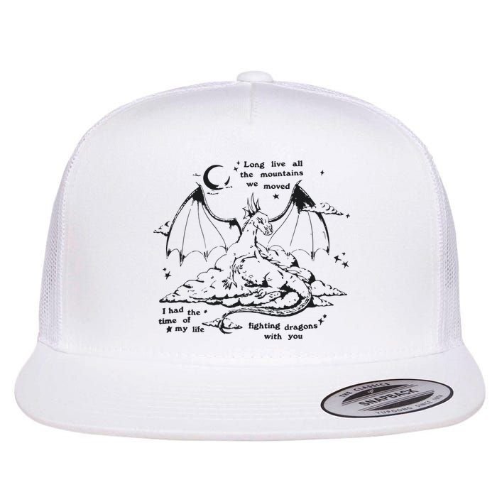 Fighting Dragons With You Speak Now TV Flat Bill Trucker Hat