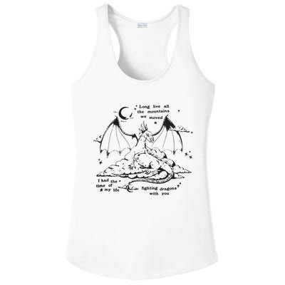 Fighting Dragons With You Speak Now TV Ladies PosiCharge Competitor Racerback Tank