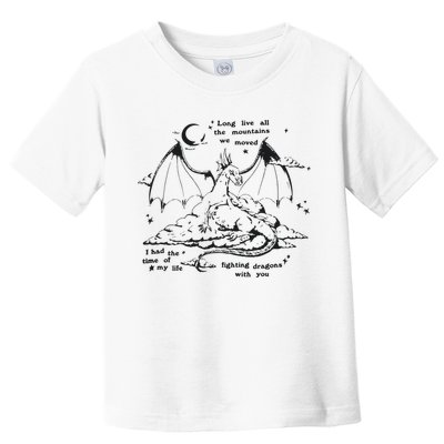 Fighting Dragons With You Speak Now TV Toddler T-Shirt