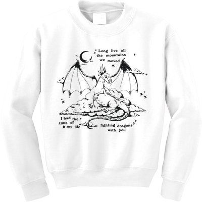 Fighting Dragons With You Speak Now TV Kids Sweatshirt