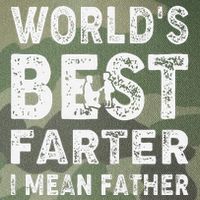 Fathers Day Worlds Best Farter I Mean Father Legacy Tie Dye Trucker Hat
