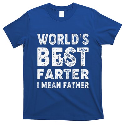 Fathers Day Worlds Best Farter I Mean Father T-Shirt