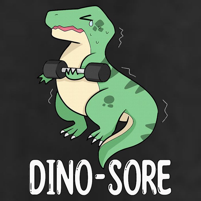 Funny Dinosaur Workout  Dino Sore 15oz Campfire Ceramic Mug