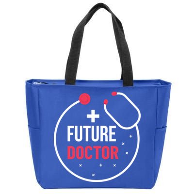 Future Doctor With A Stethoscope Medic Studying Medicine Funny Gift Zip Tote Bag
