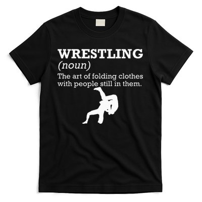 Funny Definition Wrestling Wrestler T-Shirt