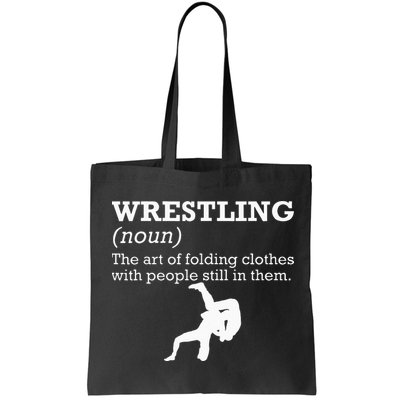 Funny Definition Wrestling Wrestler Bag