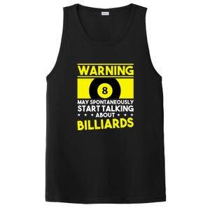 Father's Day Warning May Spontaneously Talking Billiards Gift For Dad PosiCharge Competitor Tank