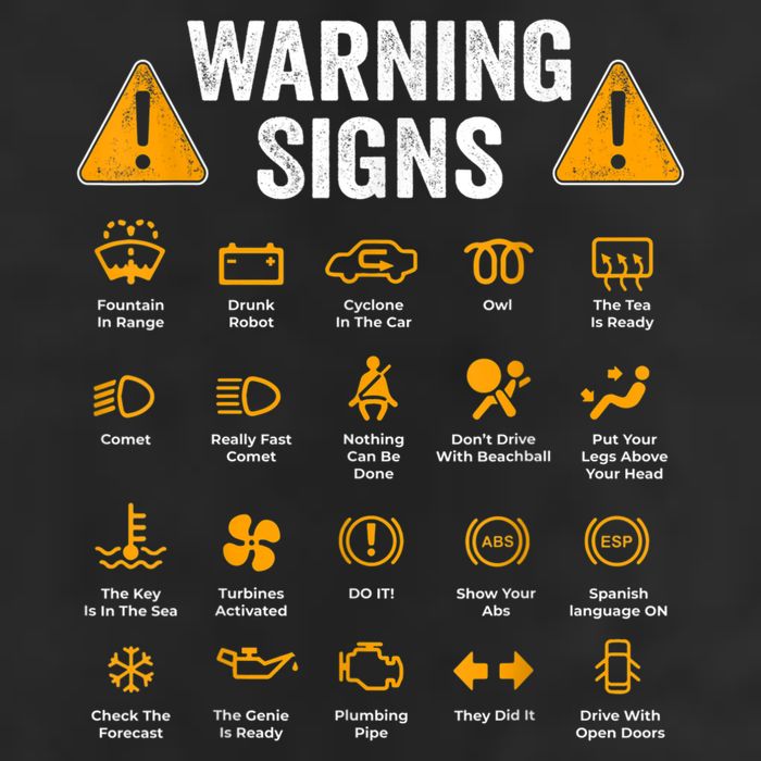 Funny Driving Warning Signs 101 Auto Mechanic Gift Driver Cool Comfort Performance Bucket Hat