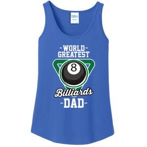 Father's Day World Greates Billiards Dad Gift For Dad Ladies Essential Tank