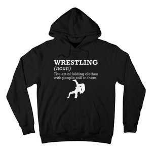 Funny Definition Wrestling Wrestler  Hoodie