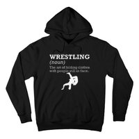 Funny Definition Wrestling Wrestler  Hoodie