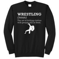 Funny Definition Wrestling Wrestler  Sweatshirt