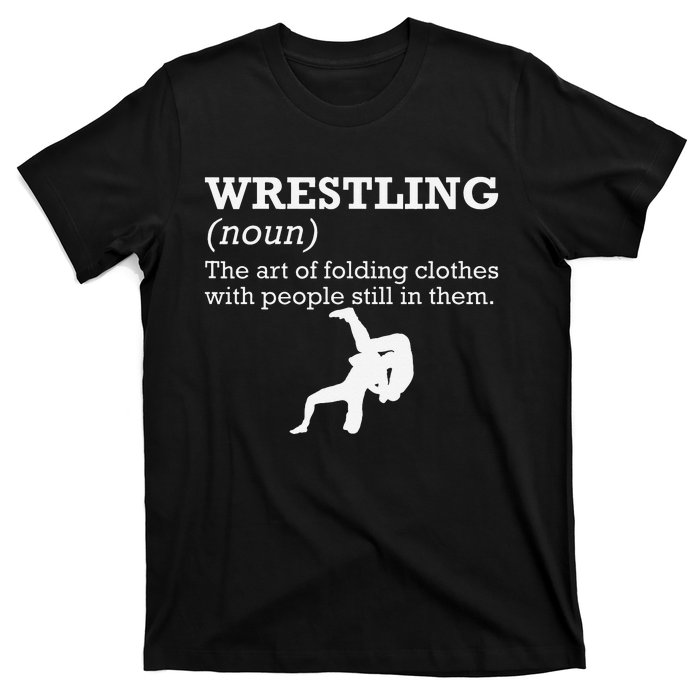 Funny Definition Wrestling Wrestler  T-Shirt