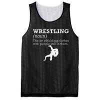 Funny Definition Wrestling Wrestler  Mesh Reversible Basketball Jersey Tank