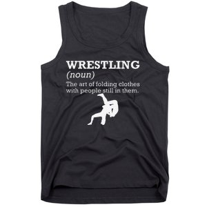 Funny Definition Wrestling Wrestler  Tank Top