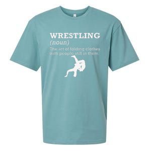 Funny Definition Wrestling Wrestler  Sueded Cloud Jersey T-Shirt