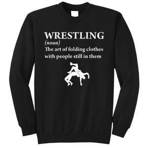 Funny Definition Wrestling Wrestler Sweatshirt