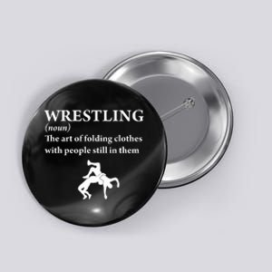 Funny Definition Wrestling Wrestler Button