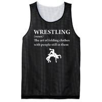 Funny Definition Wrestling Wrestler Mesh Reversible Basketball Jersey Tank