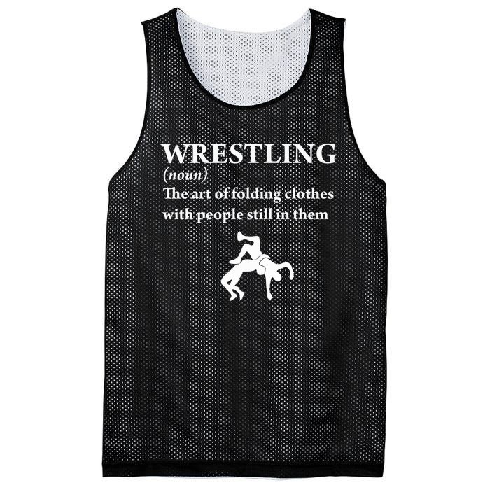 Funny Definition Wrestling Wrestler Mesh Reversible Basketball Jersey Tank