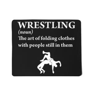 Funny Definition Wrestling Wrestler Mousepad