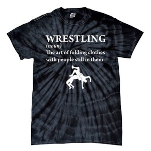 Funny Definition Wrestling Wrestler Tie-Dye T-Shirt