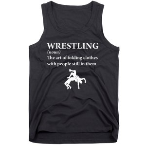 Funny Definition Wrestling Wrestler Tank Top