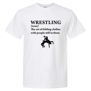 Funny Definition Wrestling Wrestler Garment-Dyed Heavyweight T-Shirt