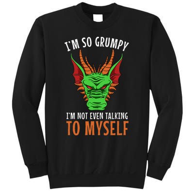 Funny Dragon Winged Fire Breathing Flying Mythical Creature Sweatshirt